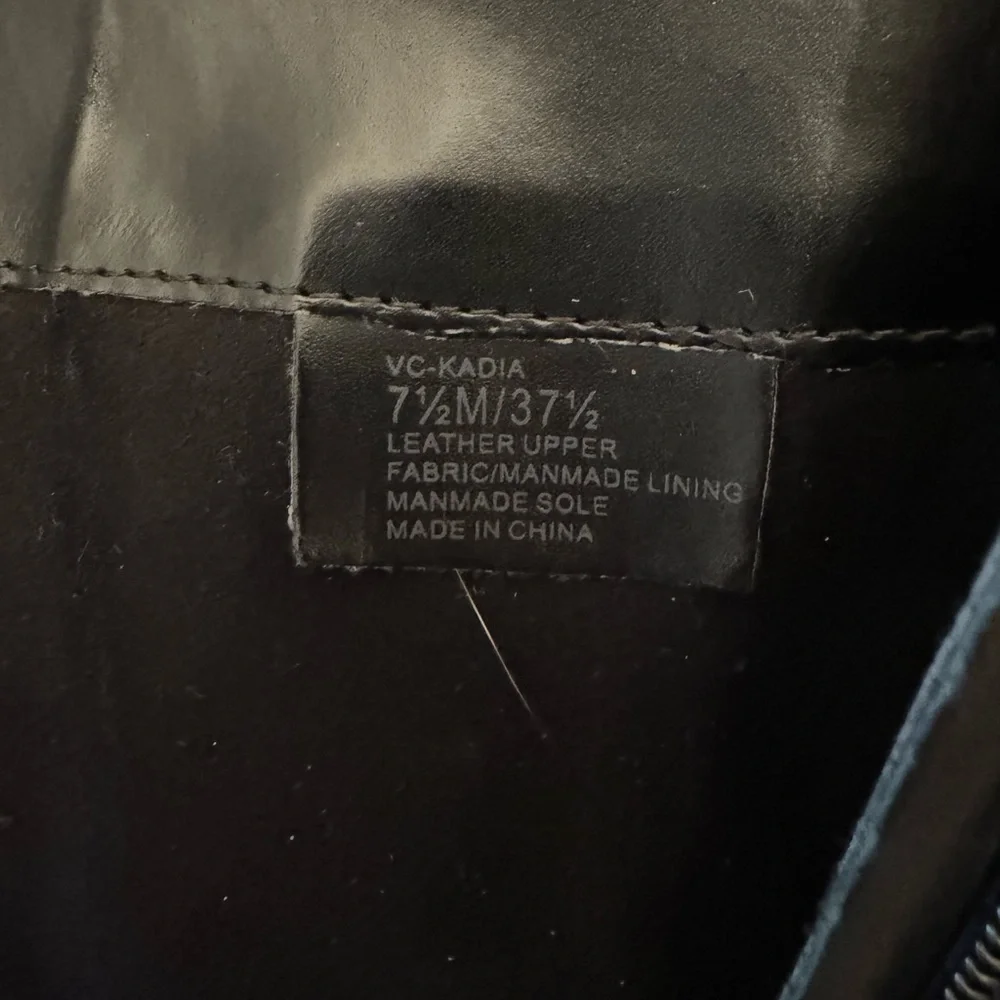 Vince Camuto Black Over-the-Knee Riding Boots